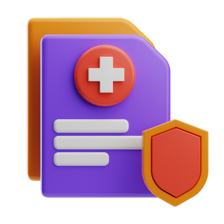 Health Insurance  3D Icon