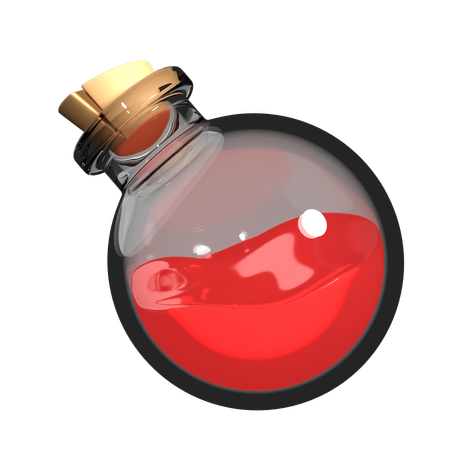 Health Potion  3D Icon