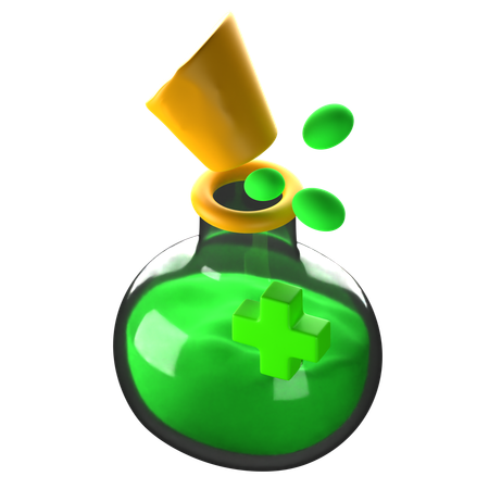 Health Potion  3D Icon