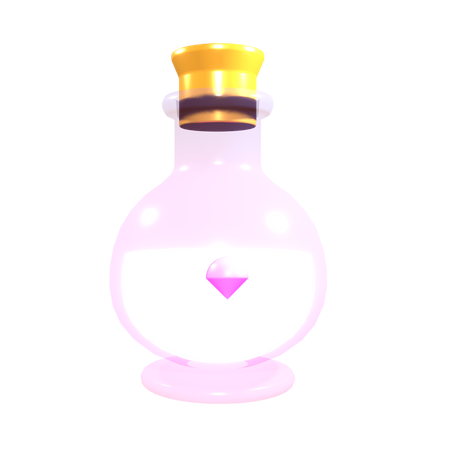 Health Potion 3D Icon