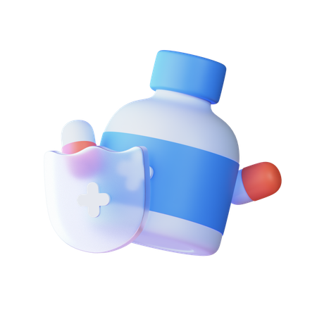 Health Product  3D Icon