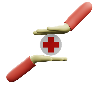 Health Protection  3D Icon