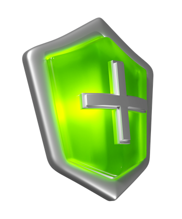 Health Protection  3D Icon