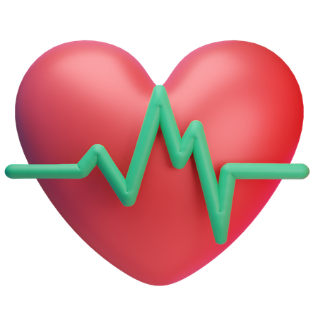 Health Rate  3D Icon