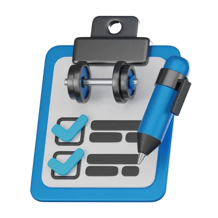 Health Report  3D Icon