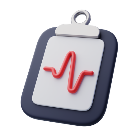 Health Report  3D Icon