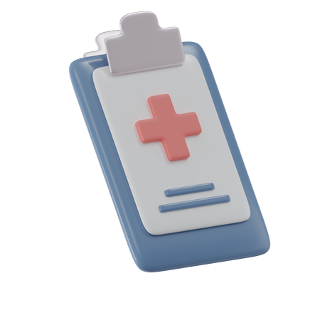Health Report  3D Icon