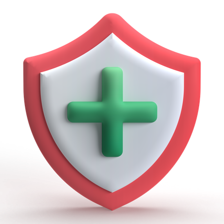 Health Security  3D Icon