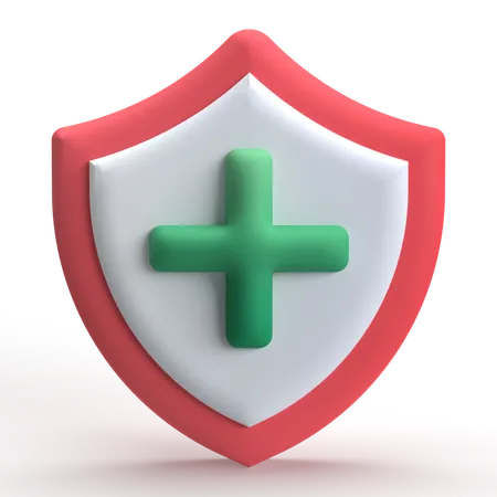 Health Security  3D Icon