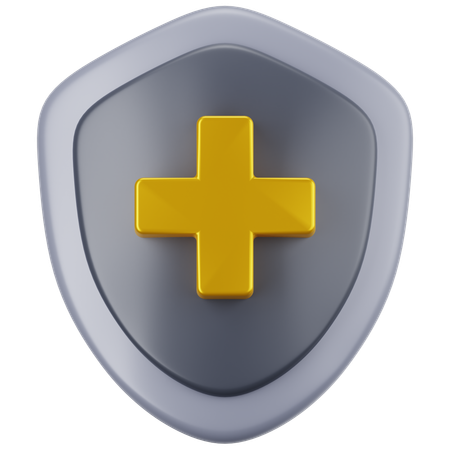 Health Shield  3D Icon