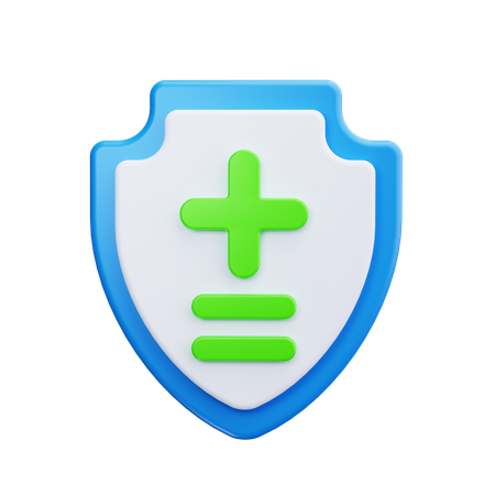 Health Shield  3D Icon