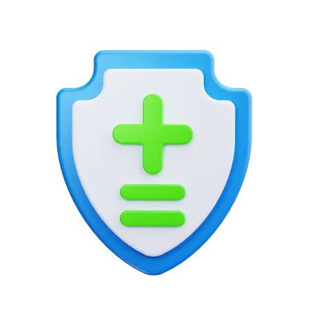 Health Shield  3D Icon