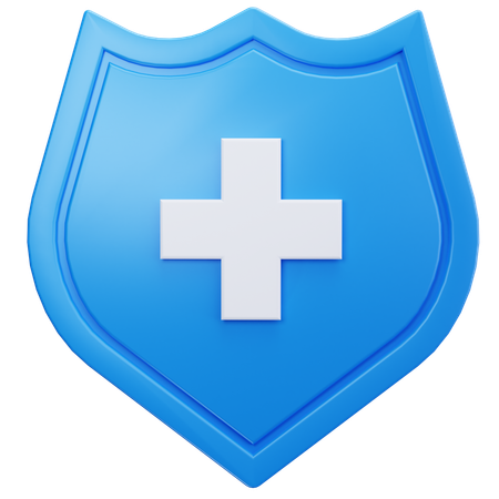 Health Shield  3D Icon