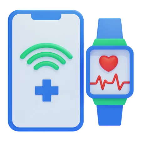 Health Tracking  3D Icon