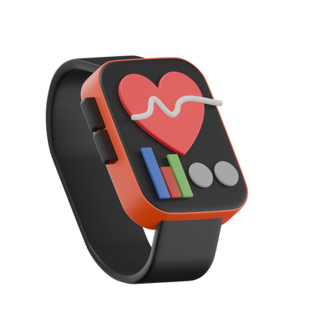 Health Watch  3D Icon