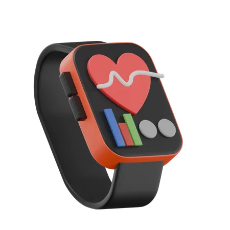 Health Watch  3D Icon