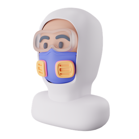 Health Worker 3D Icon