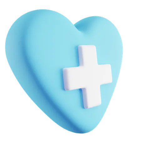3 D Illustration Of Blue Healthcare 3D Icon