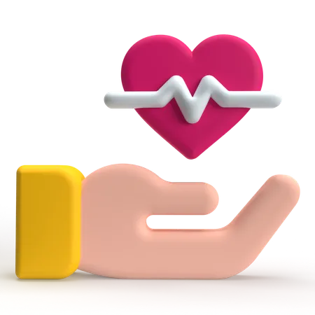 健康管理  3D Icon