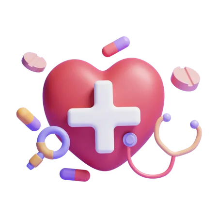 3 D Medical Sing Symbol Concept Icon 3D Icon