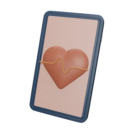 Healthcare App  3D Icon