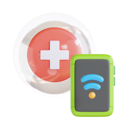 Healthcare App  3D Icon