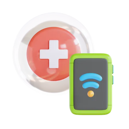 Healthcare App  3D Icon