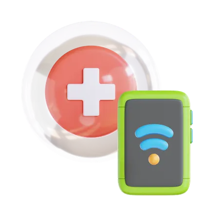 Healthcare App  3D Icon