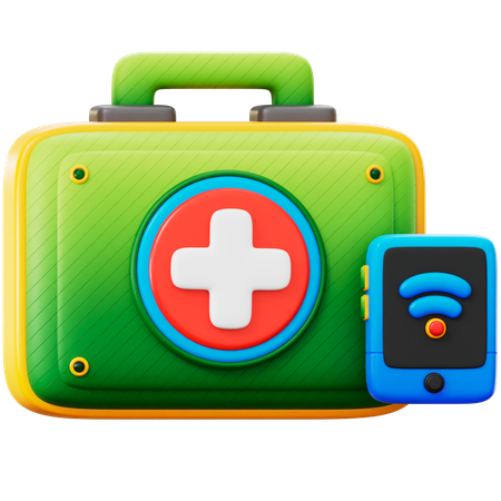 Healthcare App  3D Icon