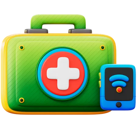 Healthcare App  3D Icon