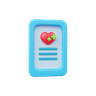 healthcare app 3d logo