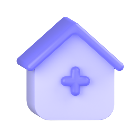 Healthcare Center  3D Icon