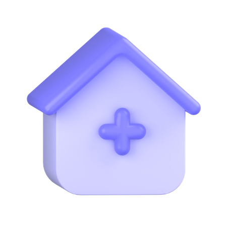 Healthcare Center  3D Icon