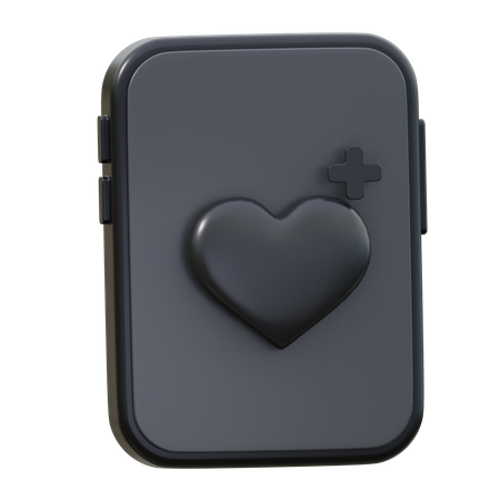 Healthy App  3D Icon