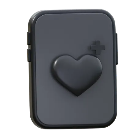 Healthy App  3D Icon