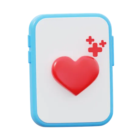 Healthy App  3D Icon