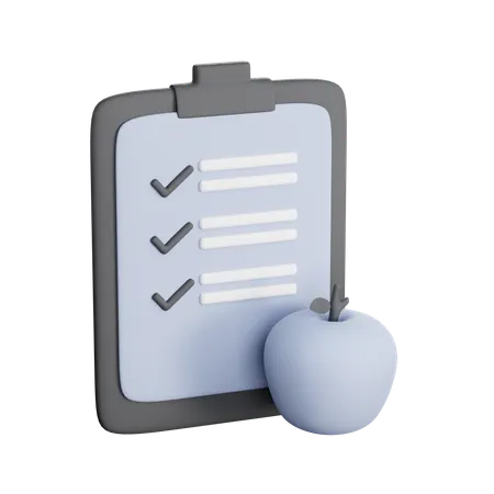 Healthy Diet  3D Icon
