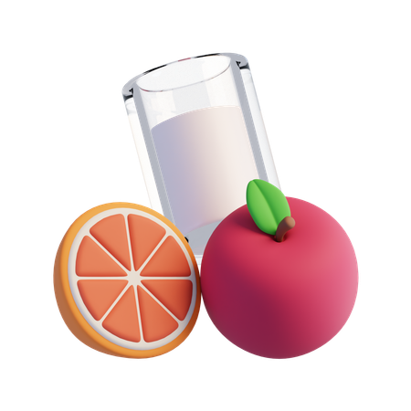 健康食品  3D Icon