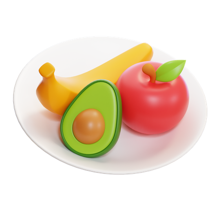 Healthy Food  3D Icon