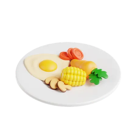 Healthy Food  3D Icon