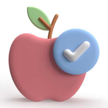 Healthy Food  3D Icon