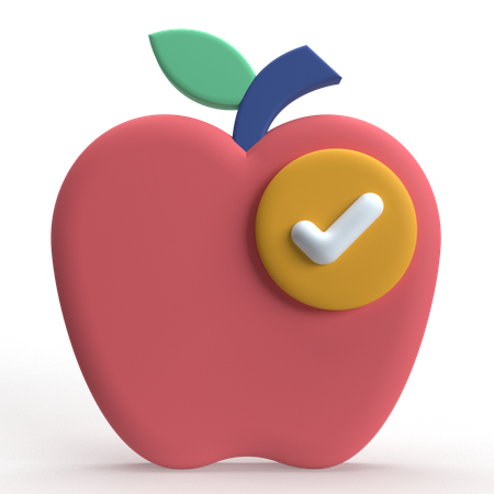 Healthy Food  3D Icon