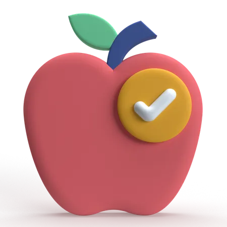 Healthy Food  3D Icon