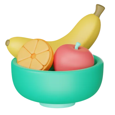 Healthy Fruits  3D Icon