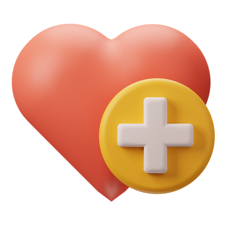 Healthy Heart  3D Icon