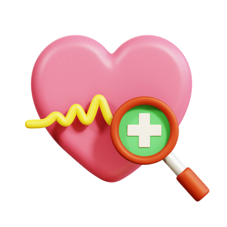 Healthy Heart  3D Icon