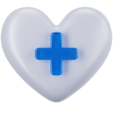 Healthy Heart  3D Icon