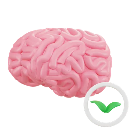 Healthy Mindset  3D Icon