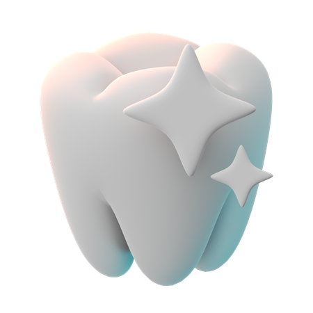 Healthy Tooth  3D Icon