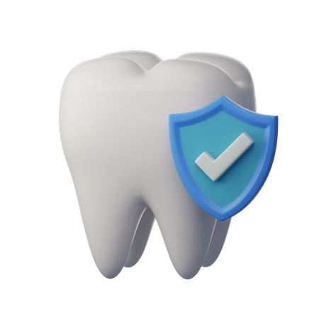 Healthy Tooth  3D Icon